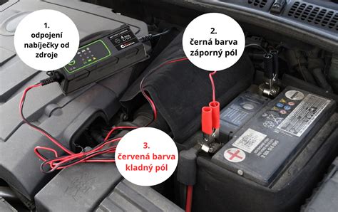 napětí baterie a systém nabíjení