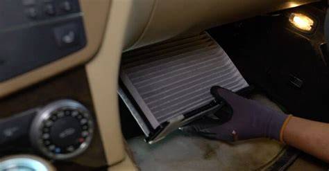 Filtr řízení umístění a výměna Mercedes A160