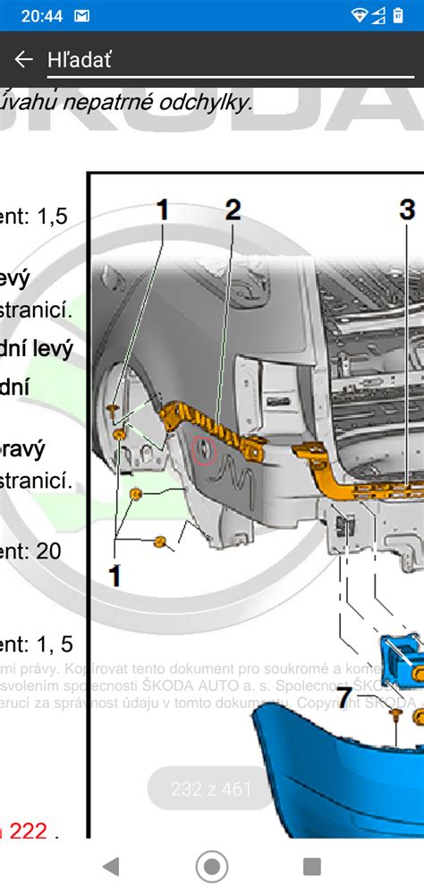 Ilustrace možných míst zatékání do interiéru vozu