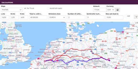 Mapa evropských odpočívadel pro kamiony a jejich certifikace ESPORG a TAPA