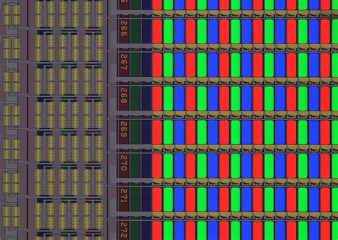 Detail LCD displeje nabíječky zobrazující stav nabíjení