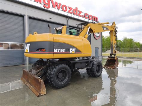 diagnostika brzd Caterpillar M316C