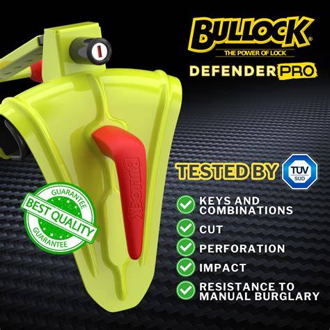 zámek volantu bullock defender pro ilustrace