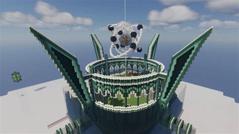 Minecraft mega základna inspirace (grafika bloků)