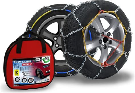 detail sněhového řetězu na pneumatikě 185/65 R15