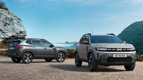 mapa trhů Dacia Duster v Evropě