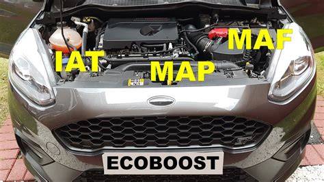 Infografika - varianty umístění MAP, MAF a IAT ve Ford Focus