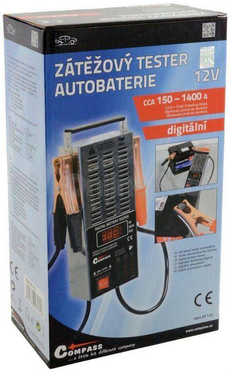 zátěžový tester autobaterie v akci