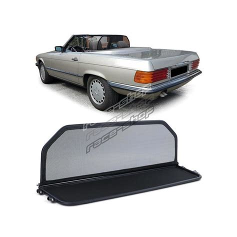 Větrný deflektor pro Mercedes W107 - schematické znázornění montáže a montážní rám