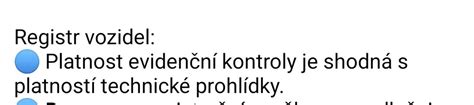 infografika s vysvětlením platnosti evidenční kontroly