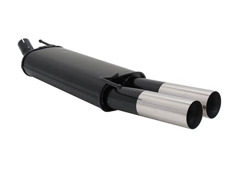 Sportovní výfuk NOVUS pro VW Golf 5 - koncovka ø 90 mm a R32-Look