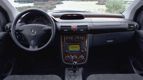 Mercedes-Benz Vaneo - orientační panel inzerátů a volby kol