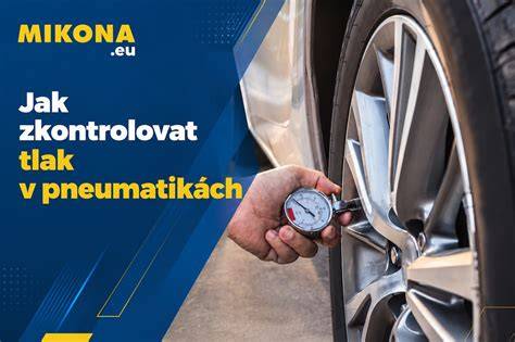 Infografika: Krok za krokem - jak správně nafouknout pneumatiky a zkontrolovat tlak