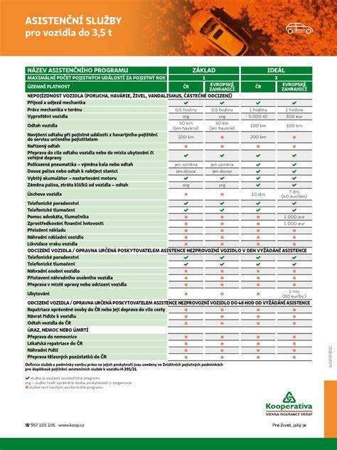 Infografika: Přehled služeb odtahu a asistenčních služeb