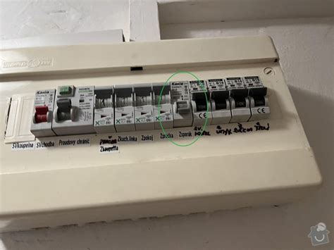 Mapa postupu deaktivace a instalace spínače