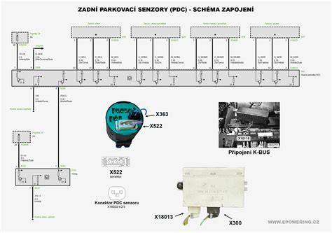 Schéma zapojení čerpadel BMW E46 - orientační vizuální pomůcka