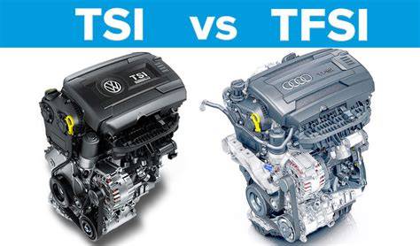 Infografika: porovnání výkonu a spotřeby motorů 2.0 TFSI vs 2.0 TSI