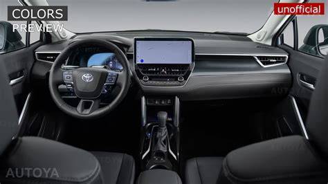 Interiér Corolla Cross: prostor a uspořádání