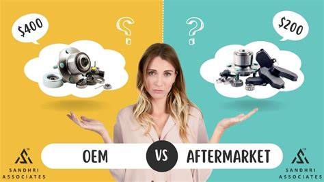 Infografika: Srovnání verzí parkovacích kamer pro Audi A5 (OEM vs. aftermarket)