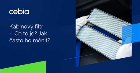 Infografika: Jak vypadá kabinový filtr a jeho umístění ve voze