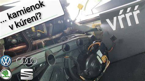 Umiestnenie odporu a konektorov v oblasti motora ventilátora Sprinter