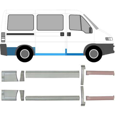 Infografika: Schéma upevnění zadního závěsu na Fiat Ducato
