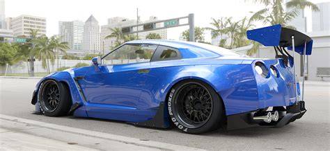 Vizualizace: Porovnání materiálů a designu / Rocket Bunny R35 GTR Wing vs Brian GTR R35 vs GTR R35 RC