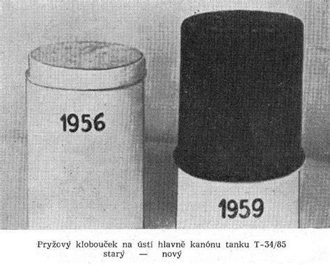 Detail věže a kanónu T-34/85 - mechanika otočení a kloubu hlavně