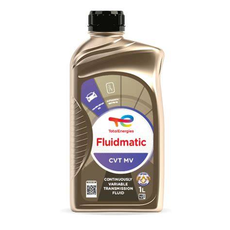 Screenshot technických listů oleje FLUIDMATIC CVT MV