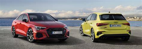 Infografika: Rozdíly generací Audi S3 a jejich předních nárazníků