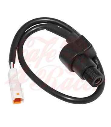 Detail senzoru s vodotěsným konektorem