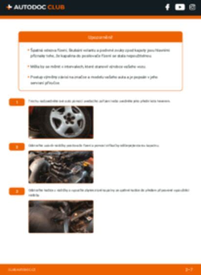 infografika k postupu výměny spirály řízení na BMW E46