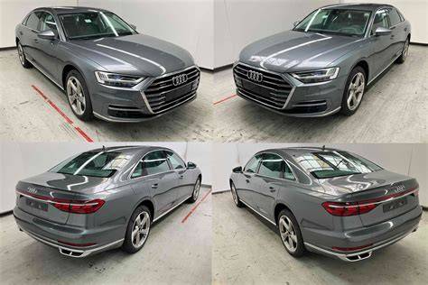 Schema: Uspořádání dílů Audi A8 D4 a 4N0