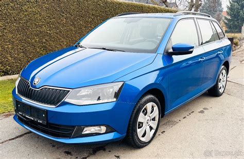Škoda Fabia III modrá s černými prvky - fanouškovská úprava