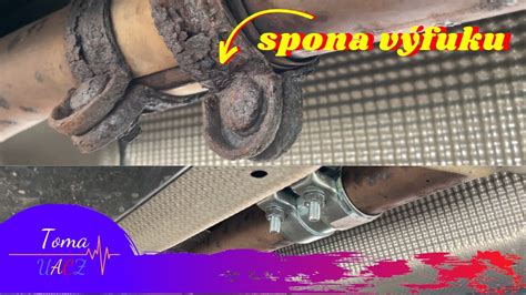 Infografika: Princip uchycení spony Bosal M8 na výfukové potrubí