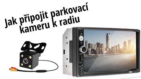 Ilustrace couvaci kamery namontovane na zadni casti vozu