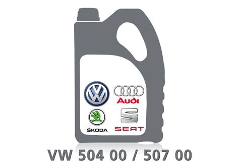Infografika: VW 507 00 vs VW 505 00 - srovnání specifikací a doporučených intervalů