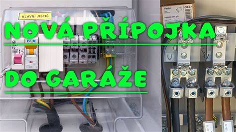 Ilustrace: elektro přípojka SKL a výklopný čep