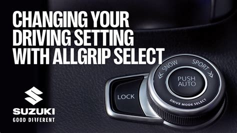 Ilustrace jízdních režimů systému AllGrip SELECT