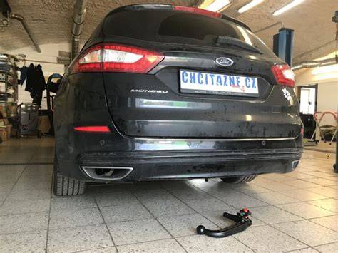 Tažné zařízení s matnou černou KTL povrchovou úpravou