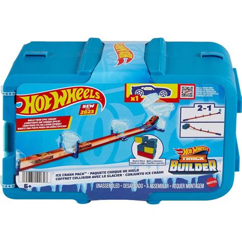 Obrázek balení a součástí balení balení drah Hot Wheels Track Builder GVG13