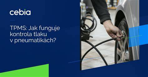 Infografika: Jak funguje TPMS a kdy kontrola tlaku je nejefektivnější