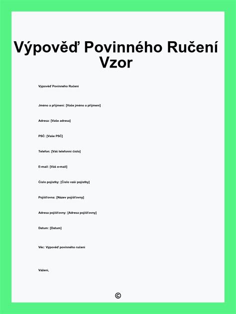 Infografika: Přehled lhůt pro výpověď povinného ručení a kroky