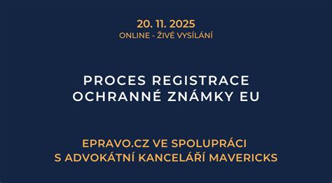 infografika: proces registrace ochranné známky a monitoringu