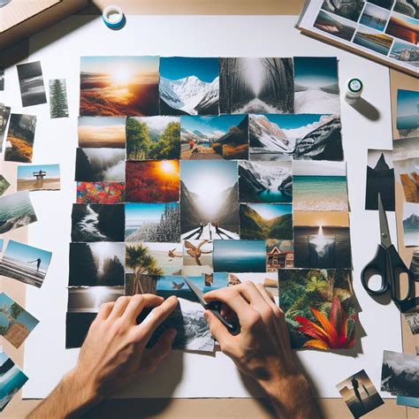 Koláž různých automobilů