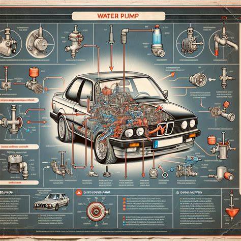 Infografika: Jak funguje vodní pumpa v motoru BMW M47/M51D25