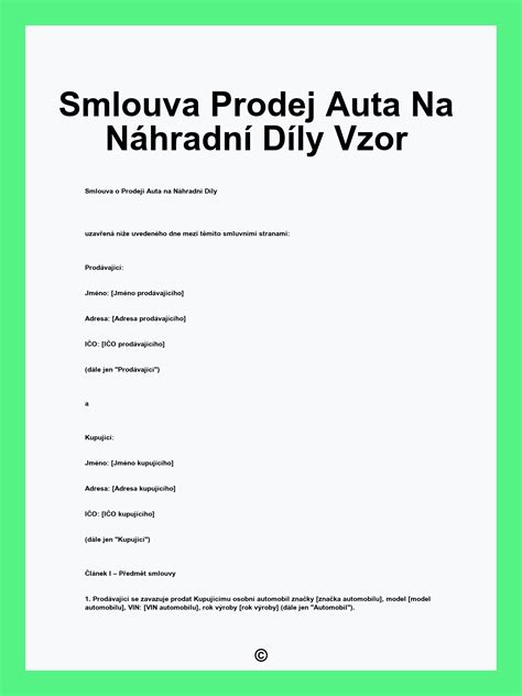 Ilustrační obrázek nového malého automobilu na prodej