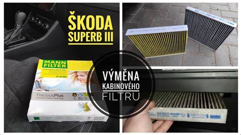 Obrázek ukazující lokalizaci kabinového filtru a typické uspořádání Mazdy 6
