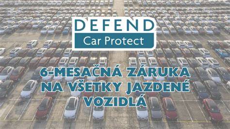 Infografika: Jak funguje záruka DEFEND Car Protect a PREMIUM