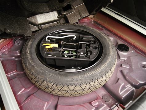 Detailní pohled na disk dojezdového kola